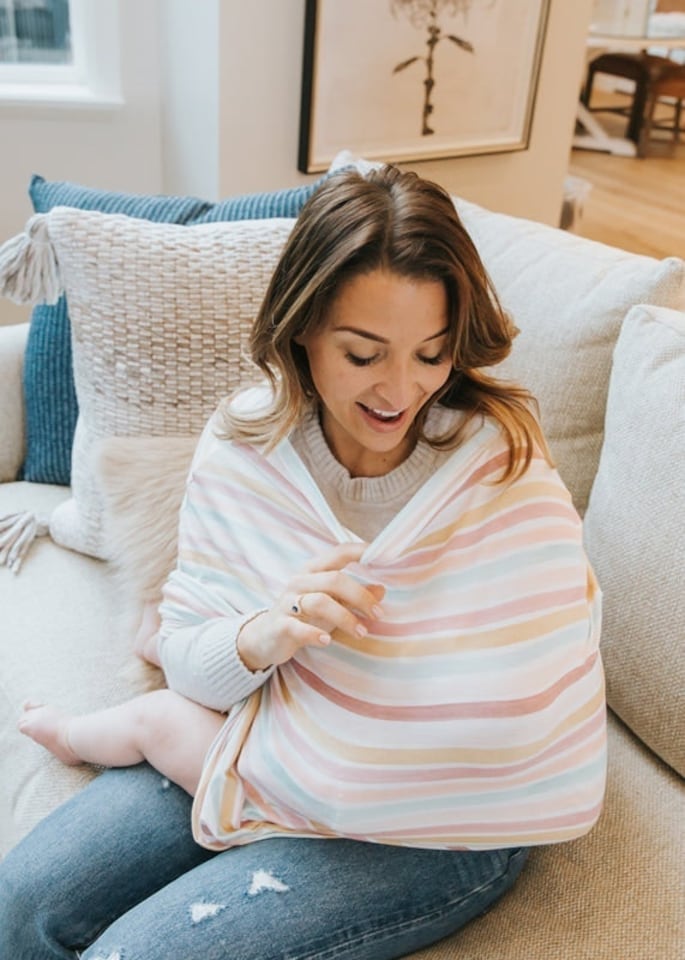 image 1 of Copper Pearl Nursing & Car Seat Cover Enchanted