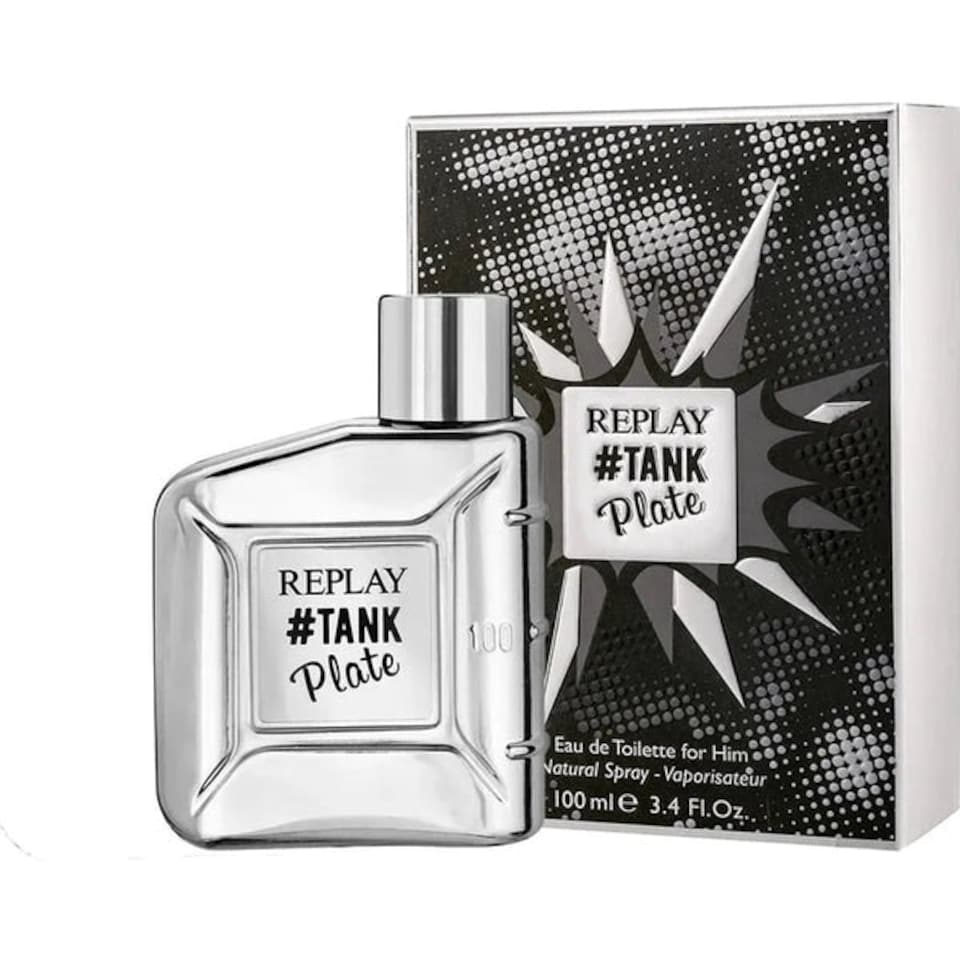 image 1 of Replay #Tank Plate for Him Eau de Toilette 100ml Spray