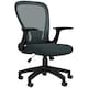 image 1 of Vinsetto Mesh Office Chair, Computer Chair with Adjustable Armrest, Grey