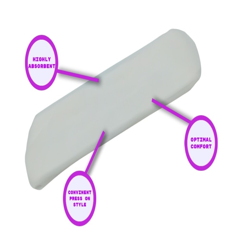 image 1 of Maternity Pads Size 2 Unlooped Non-Sterile – Pack of 12