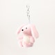 image 3 of Warmies Bunny BAG CHARM