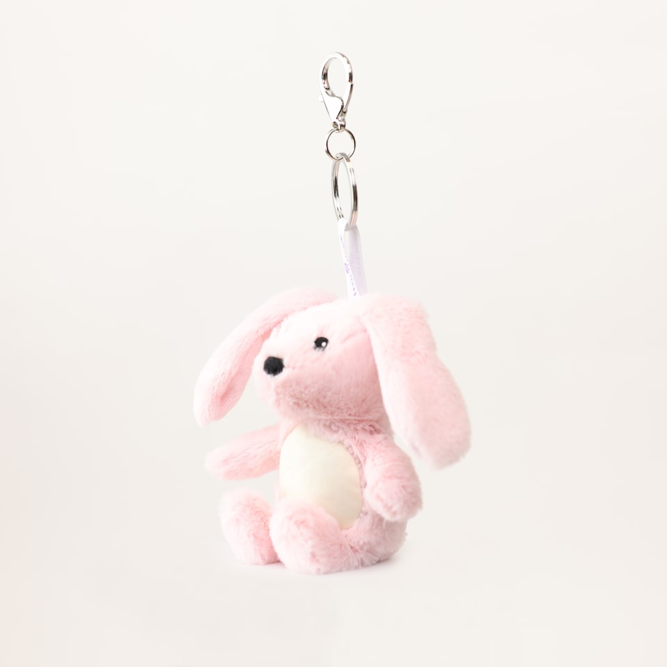 image 1 of Warmies Bunny BAG CHARM