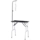 image 1 of PawHut Foldable Dog Grooming Table Adjustable Arm for Small Dogs 81x49x80 cm