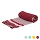 image 1 of Nicola Spring Deluxe Turkish Cotton Bath Towel - 162 x 90cm - Burgundy | Red | Burgundy