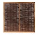 image 1 of Primrose Willow Hurdle Fence Panel Framed Handwoven 6ft x 6ft