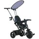 image 1 of HOMCOM 6 in 1 Kids Tricycle w/ Removable Handle for 1.5+ year, Dark Blue