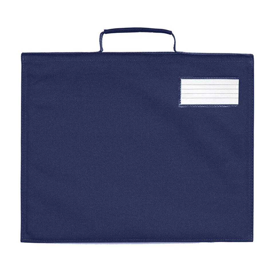 image 1 of Quadra Classic Book Bag - French Navy - One Size Blue