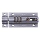 image 1 of Squire Combibolt 3 Re-codable Locking Bolt - Chrome - Chrome | Grey