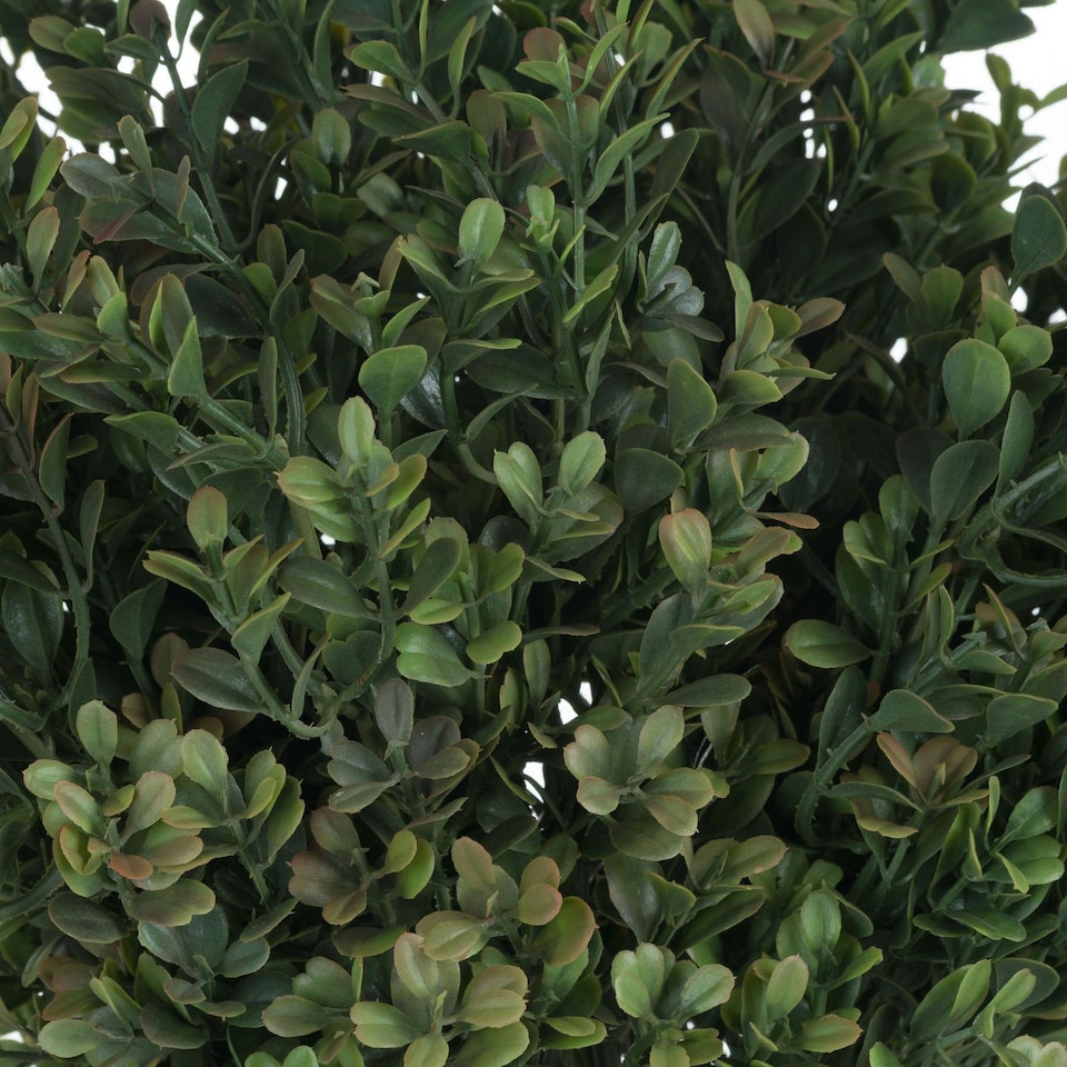 image 1 of Hill Interiors Artificial Faux Red Tipped Leaf Spray - Green - One Size