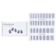 image 1 of Nail Sticker (purple) - # Evening Road Nail - 32pcs Purple