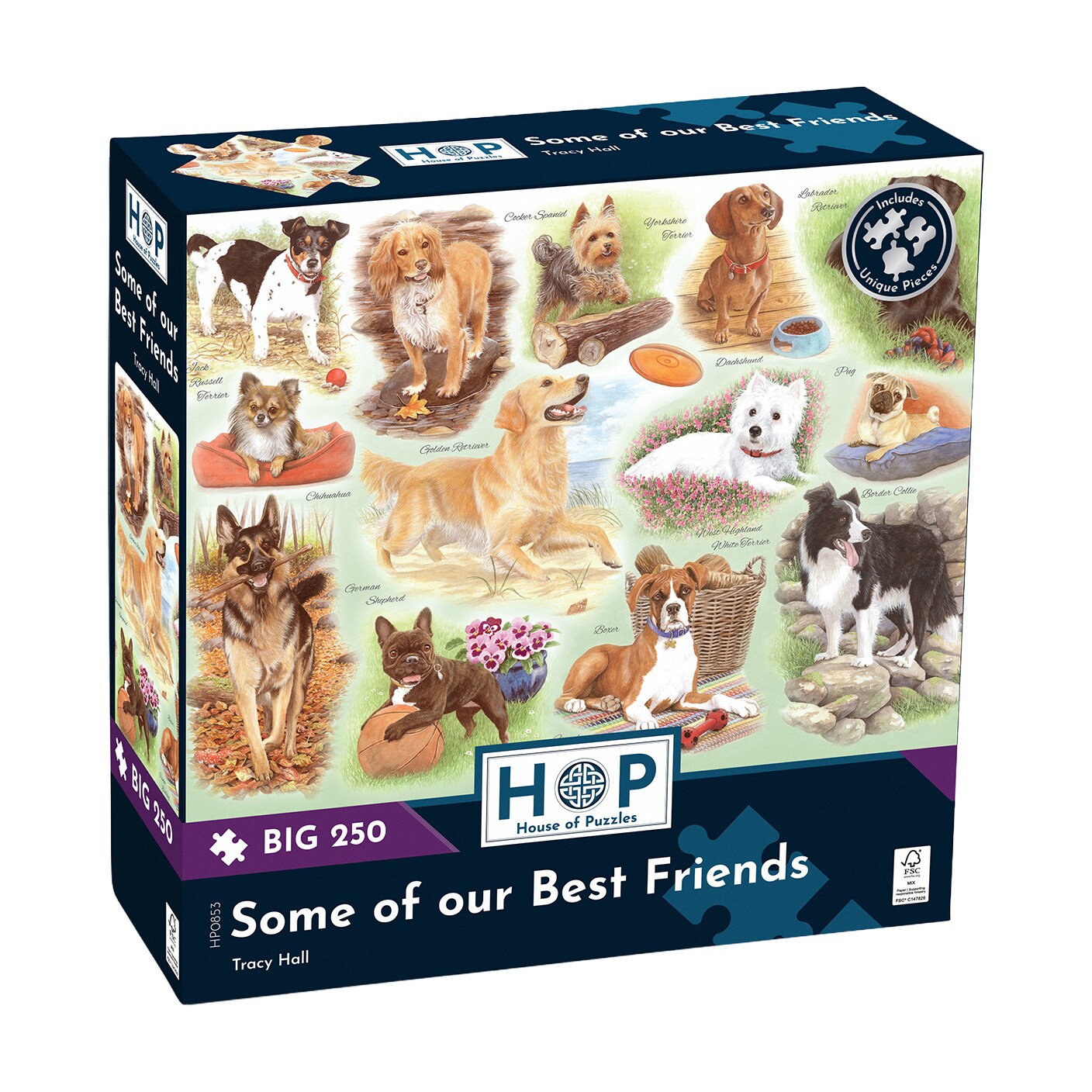 The House Of Puzzles Some of our Best Friends - BIG 250 Piece Jigsaw Puzzle