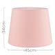 image 3 of ValueLights Aspen Pink Floor Lamp Shade
