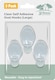 image 6 of St Helens Self Adhesive Reusable Oval Shaped Plastic Hooks (Pack of 3)
