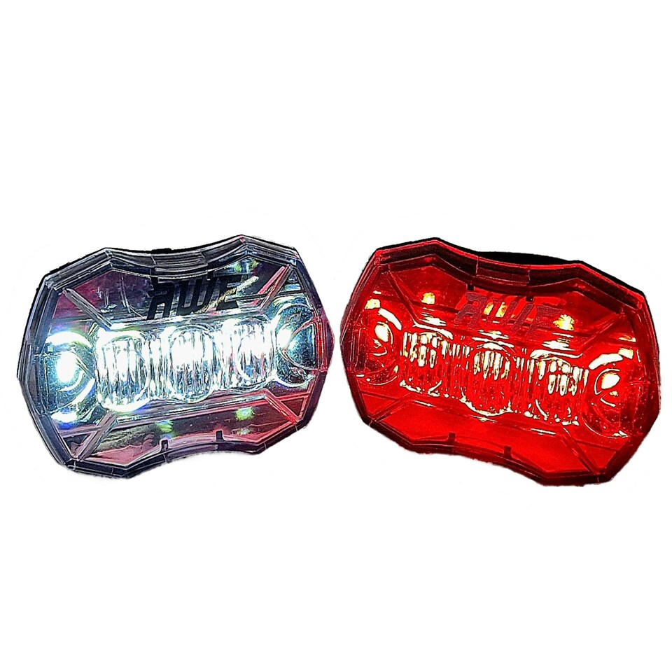 image 1 of AWEStrobe Super Bright 10 Diode SMD LEDs Bike Light Set Run Time Of 200 hrs+*