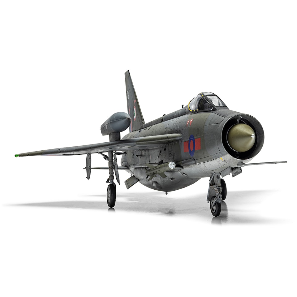 image 1 of Airfix English Electric Lightning F.6 Military Aircraft Model Kit Scale 1-48