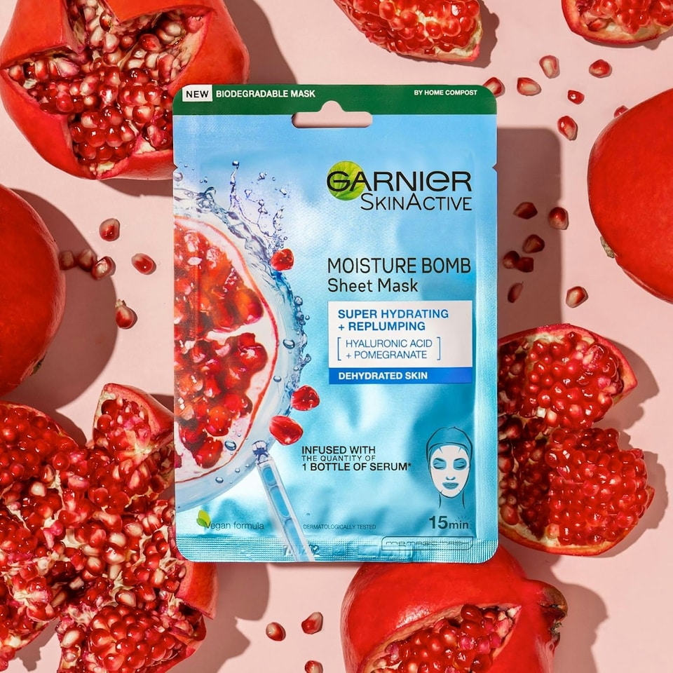 image 1 of Garnier Sheet Masks Ultimate Face Collection Set of 6 Masks for Face, Eyes, Lips