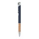 image 2 of MidOcean Veria Push Button Aluminium Pen - Blue - One Size