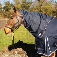 Gallop Equestrian Trojan Duraproof Lightweight Neck Cover Blue | Size: Small
Colour: Navy