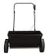 image 3 of Black Salt/Seed/Fertiliser Drop Spreader With 30kg Capacity, Rock Salt Spreader With Cable Controlled Flow, No Motors/Batteries