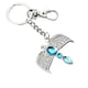 image 1 of Harry Potter Ravenclaws Diadem Charm Keyring - Silver/Blue - One Size