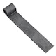 image 5 of Tailgate Straight Hinge 150 x 30mm + 12.5mm Weld on Gudgeon Pin Self Colour 2pk | Grey