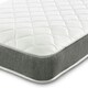 image 1 of 7-Inch Hybrid Sprung Mattress - Soft Firmness Deep Quilted Sleep Surface Grey | Double