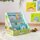image 2 of Teamson Kids Sunny Safari Toddler Bookshelf