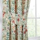 image 7 of Amaryllis Pencil Pleat Curtains - Multi - 117cm x 183cm Multi