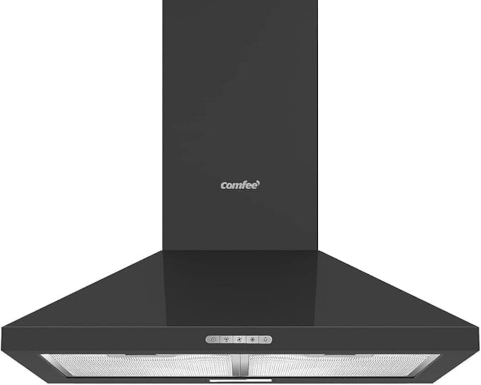 image 1 of Comfee 3-Speed Wall Mounted Range Hood With LED Light - 60cm