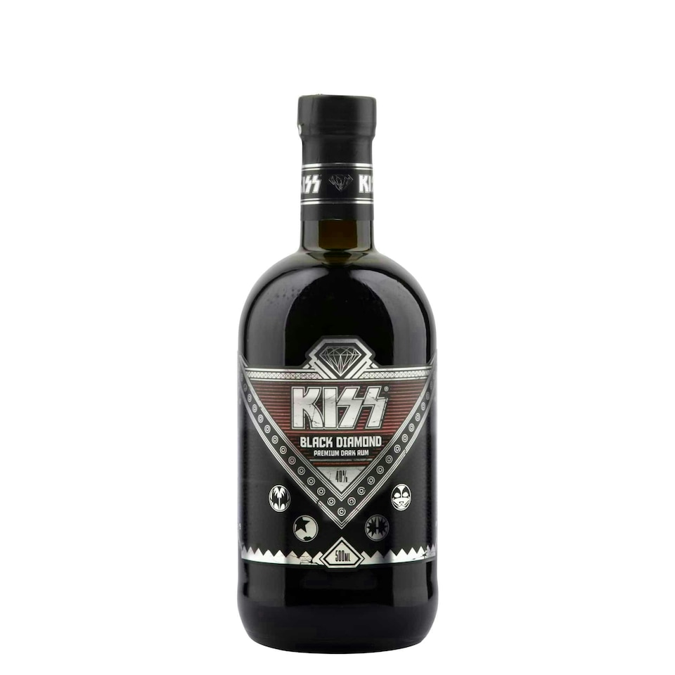 image 1 of Kiss Black Diamond Rum