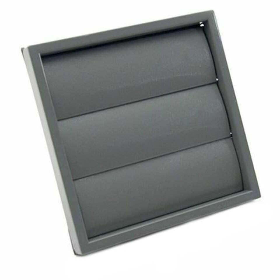Manrose Gravity Grill - Grey - 100mm