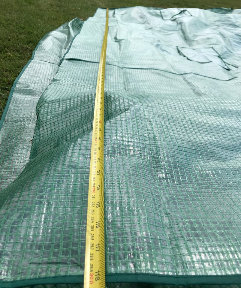 image 1 of Reinforced Replacement Cover for 3m Polytunnel