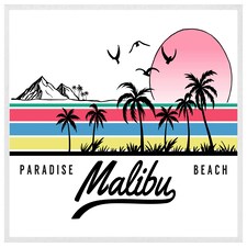 Malibu (Picture Frame) White | XL