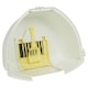image 9 of Large Cat Corner Litter Tray Hooded Deep Cover Toilet Flap Box with Filter & Scoop | Yellow | Yellow | 1