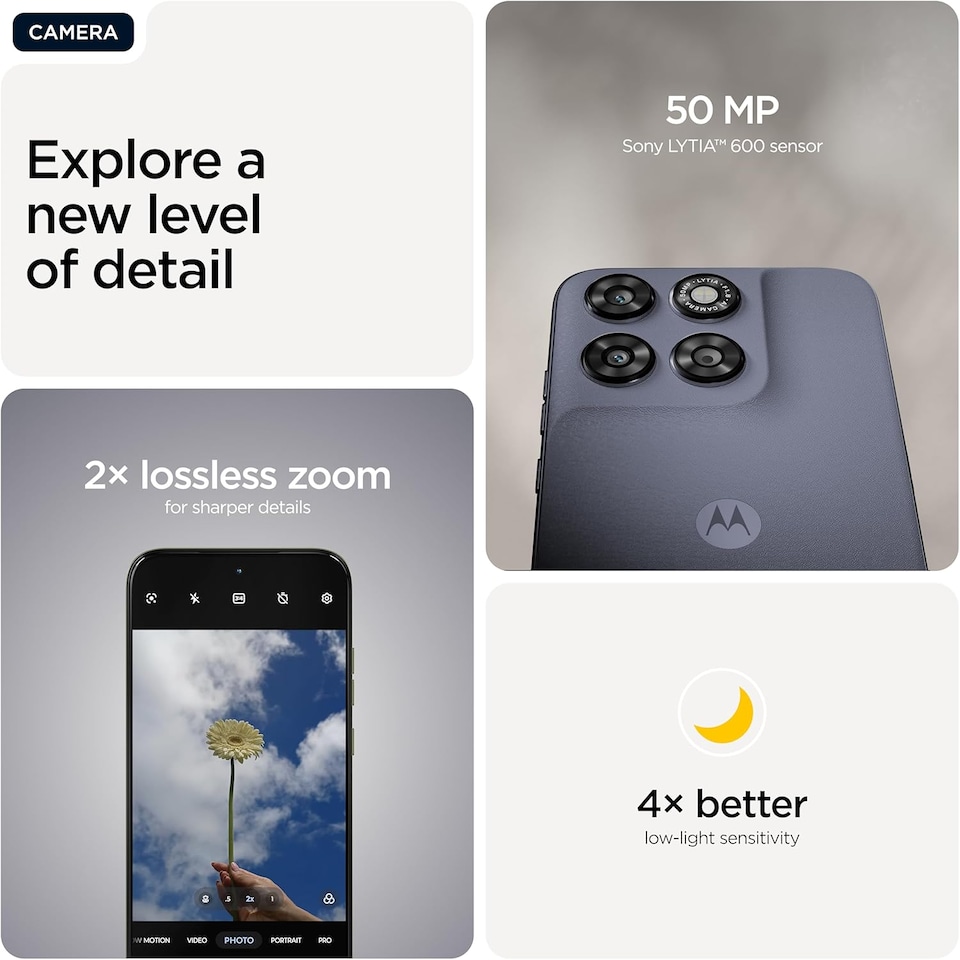 image 1 of MOTOROLA MOTO G67 XT2621-2 PANTONE ARCTIC SEAL 4/256GB