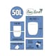 image 2 of BioLiner 80 Litre Compostable Bags for Swing Bins & Dustbins - 4 Rolls