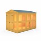 image 2 of Sun Hut 6 x 10 Feet Potting Shed - L298 x W185.8 x H214.6 cm | Brown