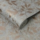 image 3 of Superfresco Milan Trail Floral Rose Gold Wallpaper Grey | Grey