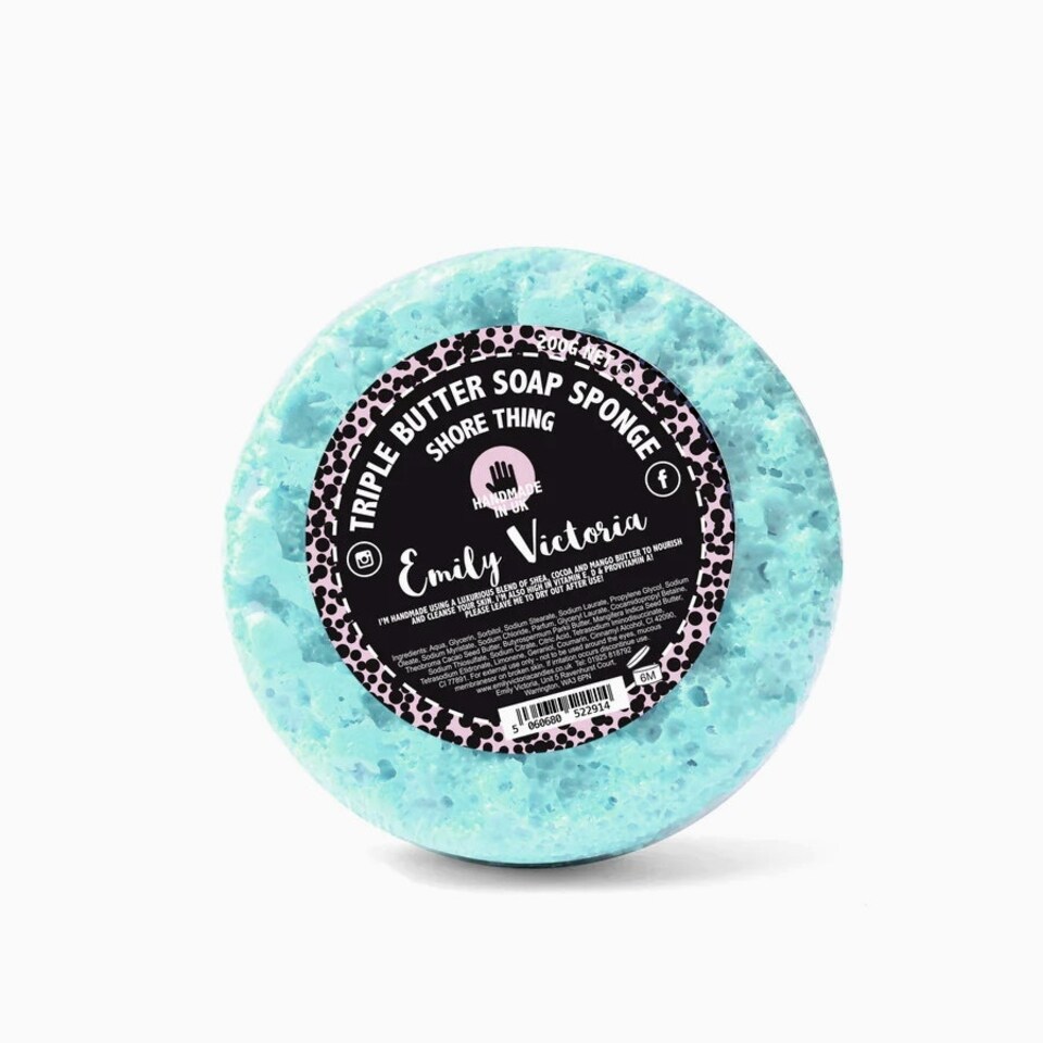 Triple Butter Soap Sponge - Shore Thing