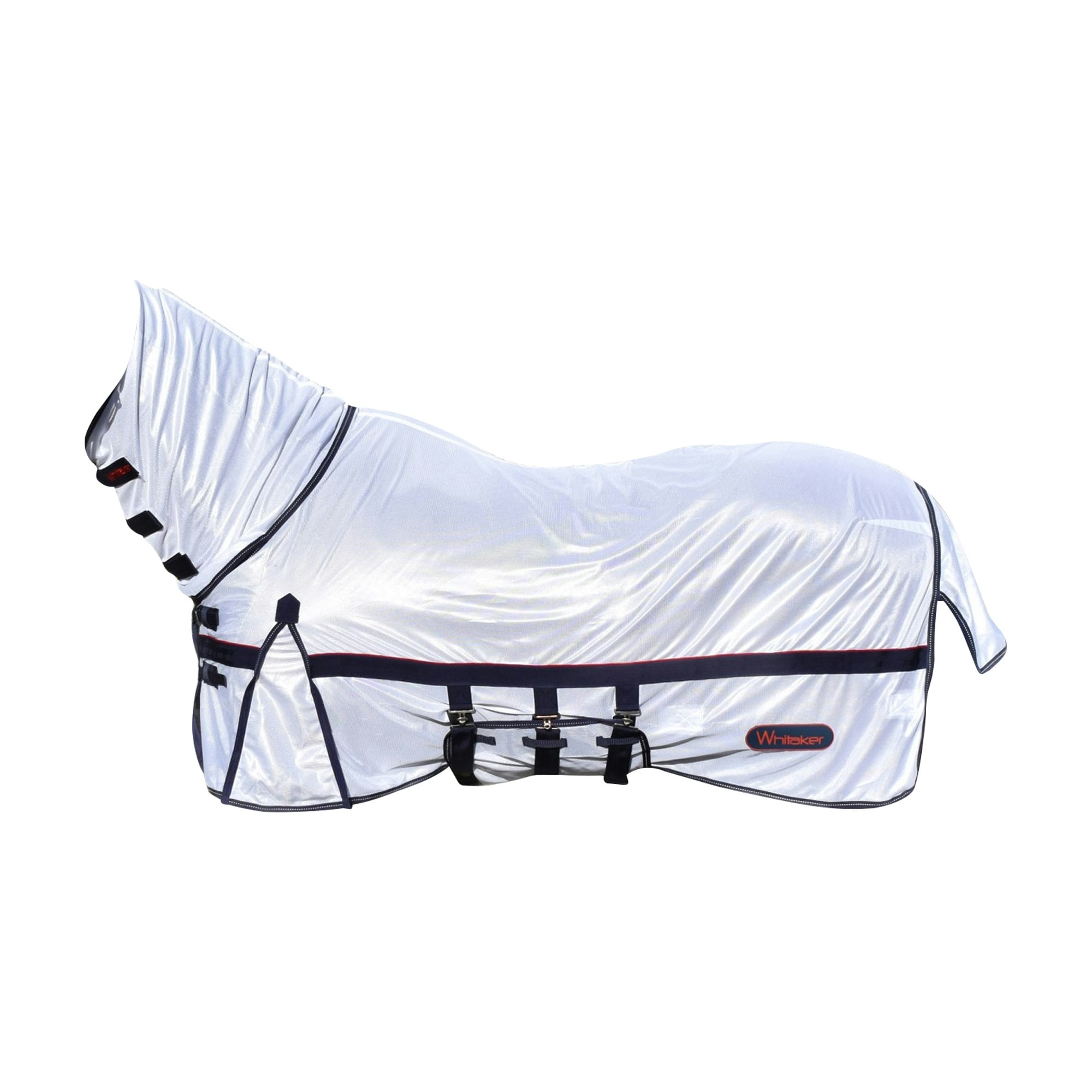 Whitaker Rastrick V2 Detachable Neck UV Horse Fly Rug - White - 6´ 3 ...