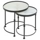 image 2 of Interiors by Premier Arcana Set Of 2 Round Side Tables