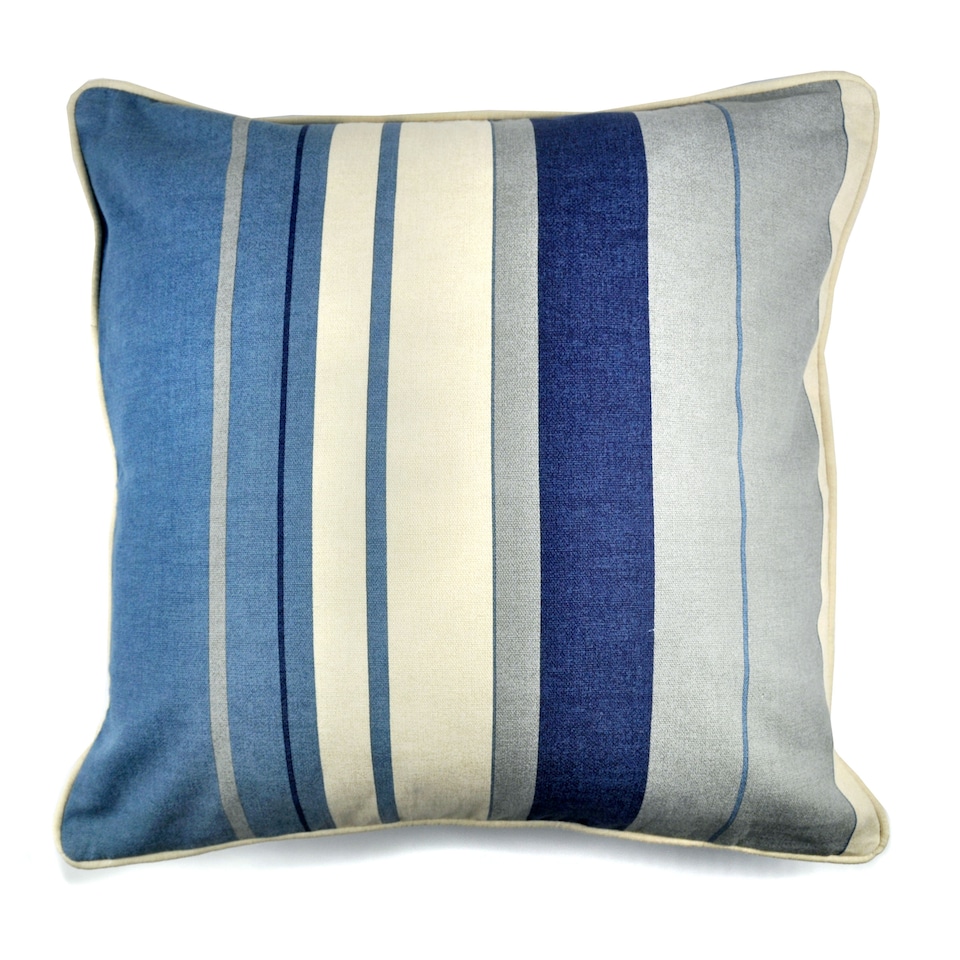 image 1 of Fusion Whitworth Stripe Cushion Cover Blue
