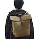image 2 of Quadra Heritage Waxed Canvas Leather Accent Backpack - Desert Sand - One Size