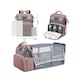image 4 of Multifunctional Folding Cot and Changing Bag | Pink | Pink