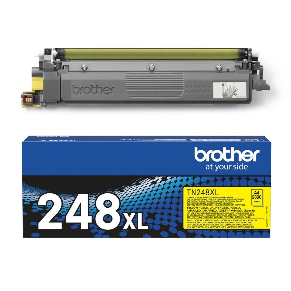 image 1 of Brother TN-248XLY Toner Cartridges | Multi | 21