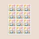 image 3 of Easter Gonk Square Stickers 65mm - Sheet of 12