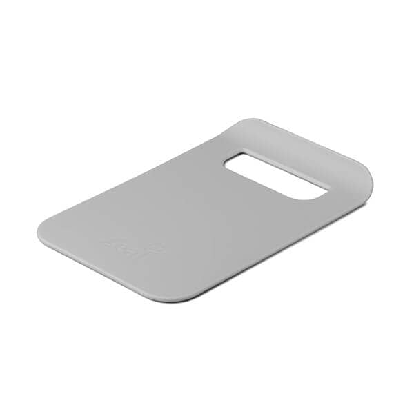 Zeal Slim Straight to Pan Chopping Board Small in Light Grey