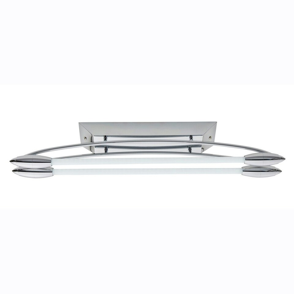 image 1 of Harper LED Linear Batten Polished Chrome Cool White Light, 1664 Lumens