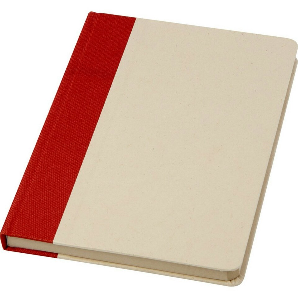 image 1 of Liliana Hard Cover Sugarcane Plastic A5 Notebook - Brick - One Size