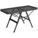 image 1 of Outsunny 3 ft Folding Camping Table w/ Adjustable Heights & Mesh Desktop 